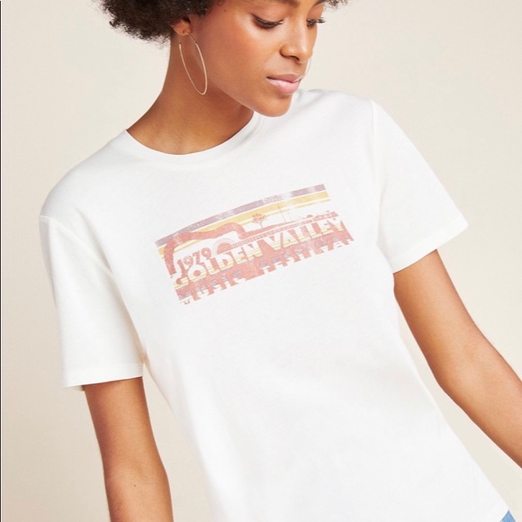 Golden Valley Graphic Tee Anthropologie 🌈🌍⭐️ - Picture 4 of 5
